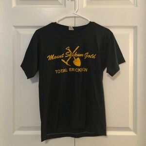 • FREE ADD ON • Black and Gold Women's Tee
